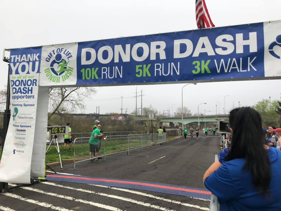 Donor Dash Raises Awareness For Organ & Tissue Donation.