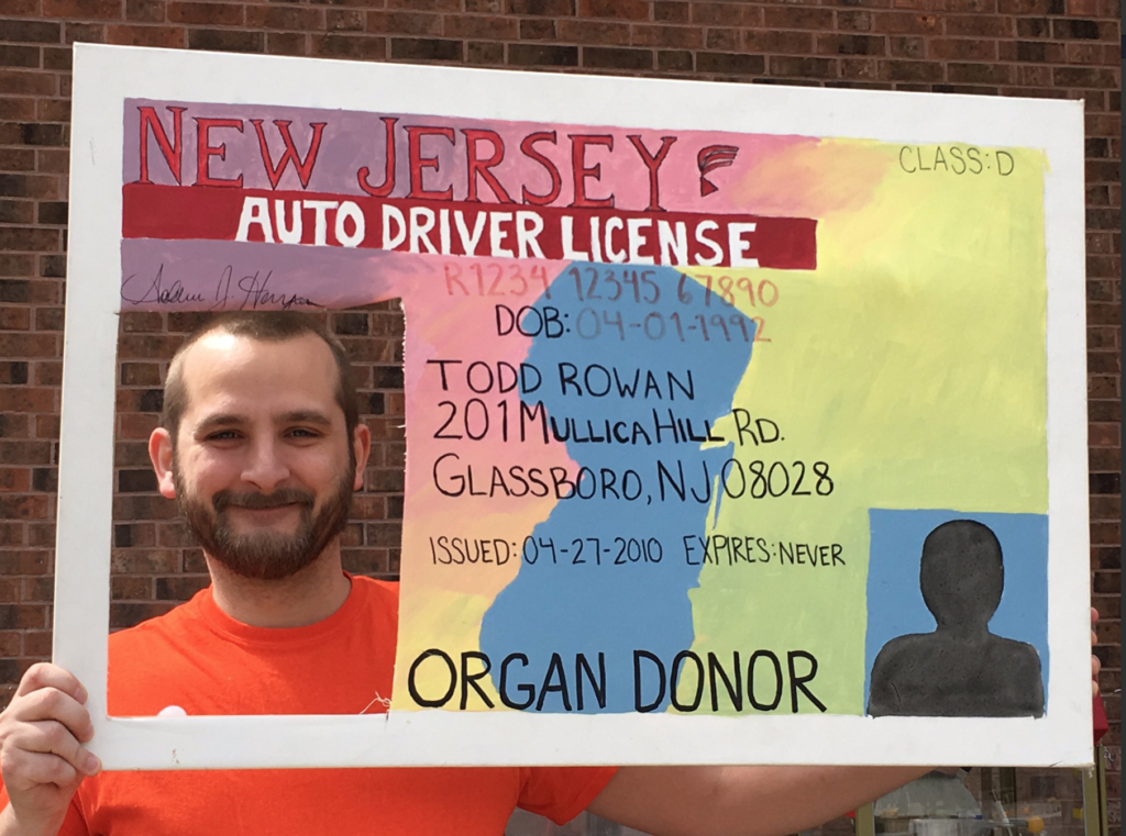 Rowan University raises donor awareness at Organ Donor Day.