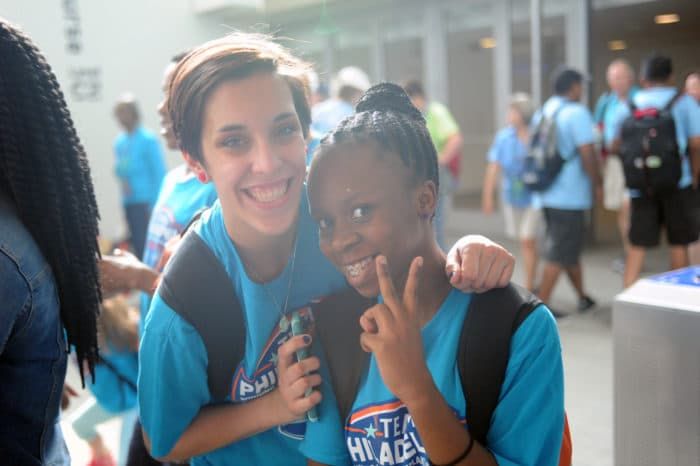 Jenna Valle, liver transplant recipient and Onyi Kenine, liver transplant recipient