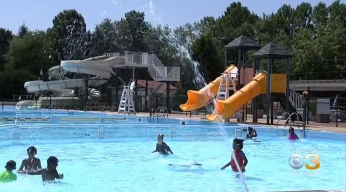 Children swim and have fun at Camp Jeremy.