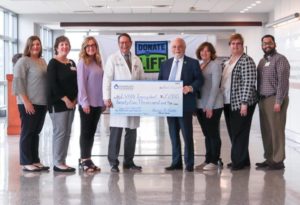 Gift of Life Donor Program's Transplant Foundation was proud to award a grant to Lehigh Valley Health Network to provide Patient and Family Support for travel, lodging, food and other assistance.