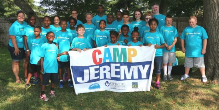 Camp Jeremy is held to offer children who have undergone a life-saving organ transplant and their siblings an opportunity to have fun and make friends with kids just like them.