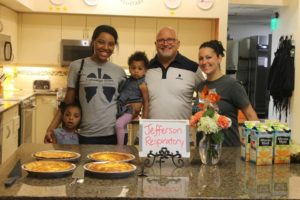 Jefferson Respiratory team bakes at Gift of Life Family House