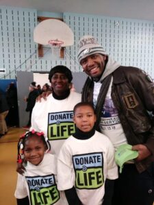 Gift of Life volunteer Karen Barnett volunteers during Martin Luther King Jr. Day of Service