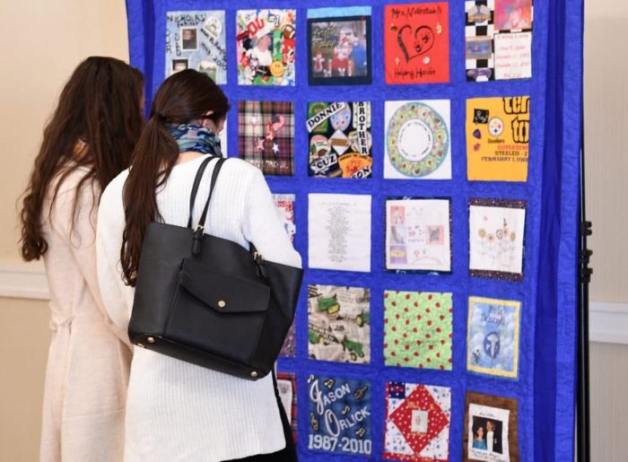 Gift of Life’s Threads of Love Memorial Quilt on Display