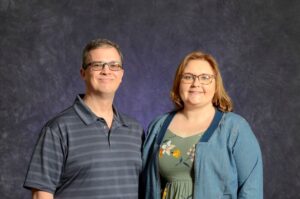 Living Donor David Walker and Recipient Nicole Stein at Living Donor Ceremony.