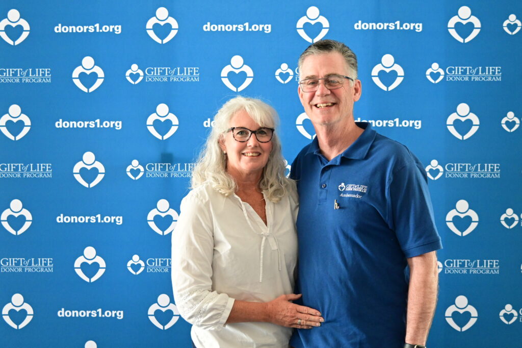 Donor dad Robert Detweiler at Organ Donation Growth Collaborative.